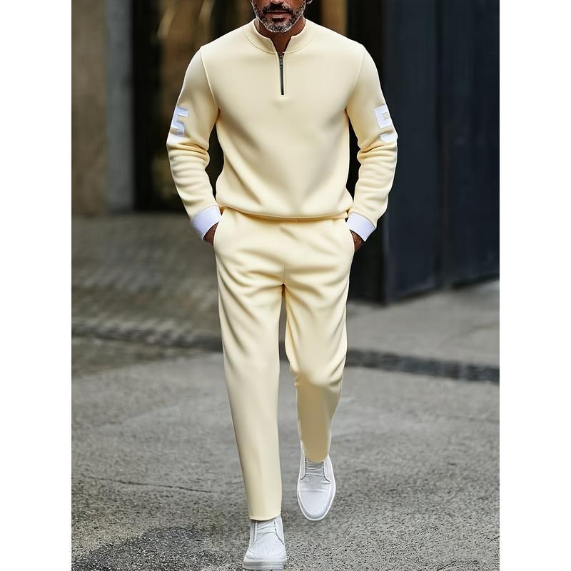 casual fashion men's digital printed sportswear set