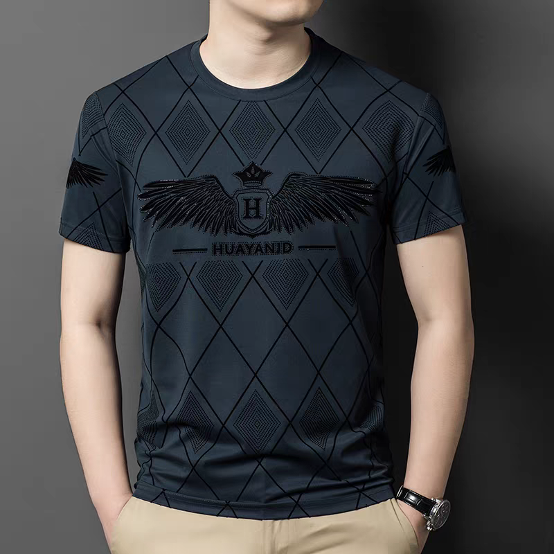 Mens Crest Casual T-Shirt