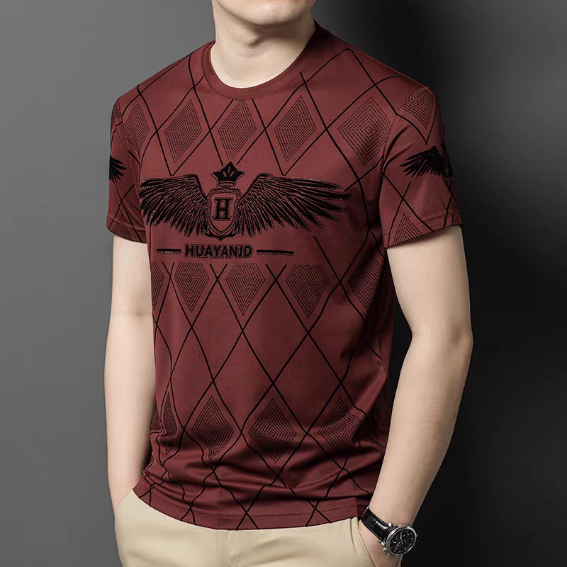 Mens Crest Casual T-Shirt