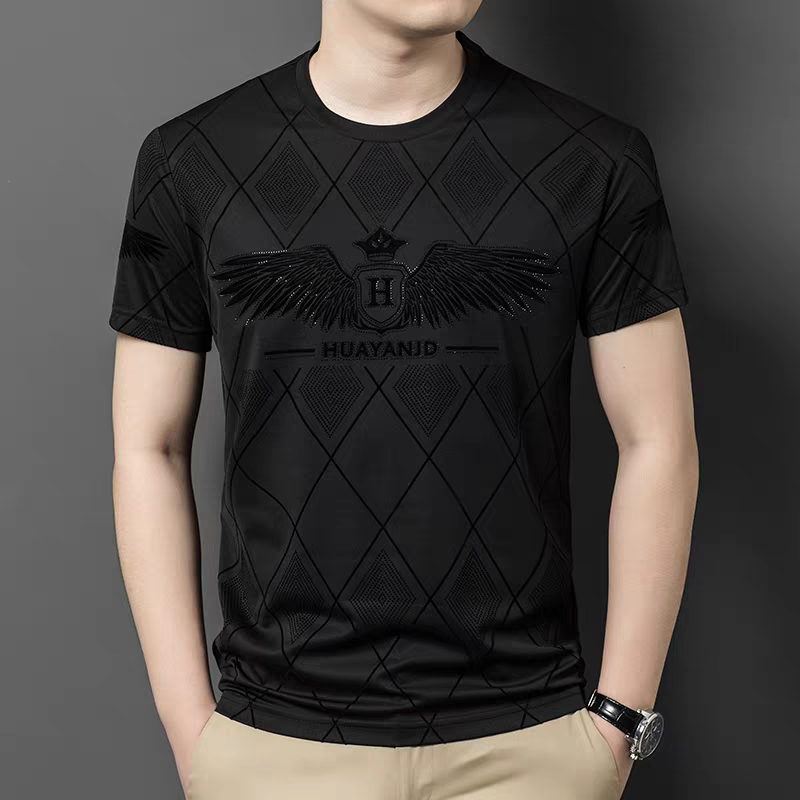 Mens Crest Casual T-Shirt