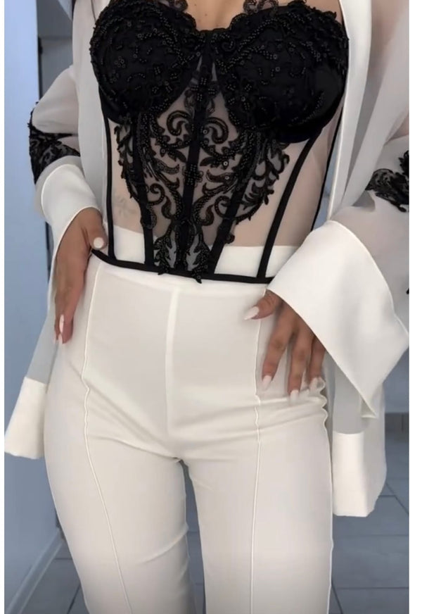 Chic Lace Fashion Jacket