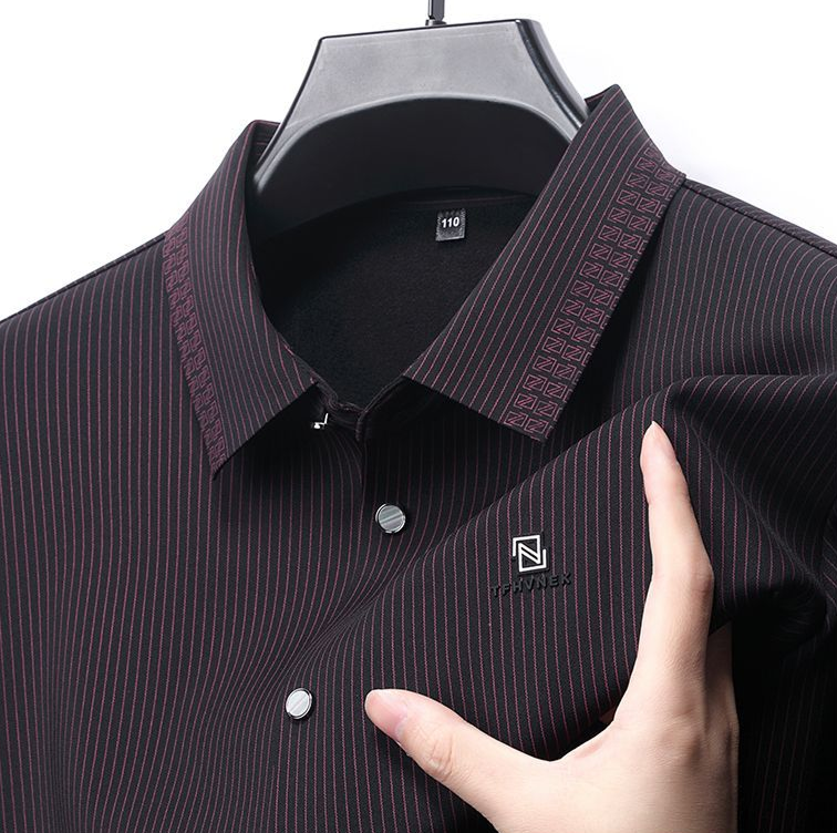 Midnight Sovereign Pinstripe Formal Shirt