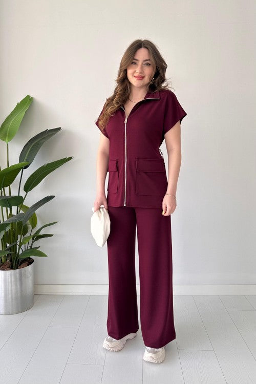 Cozy Zippered Lounge Set