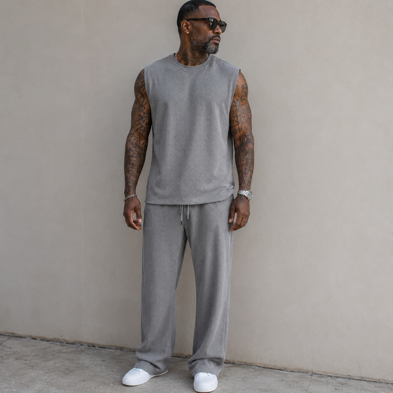 Breeze Ribbed Lounge Set