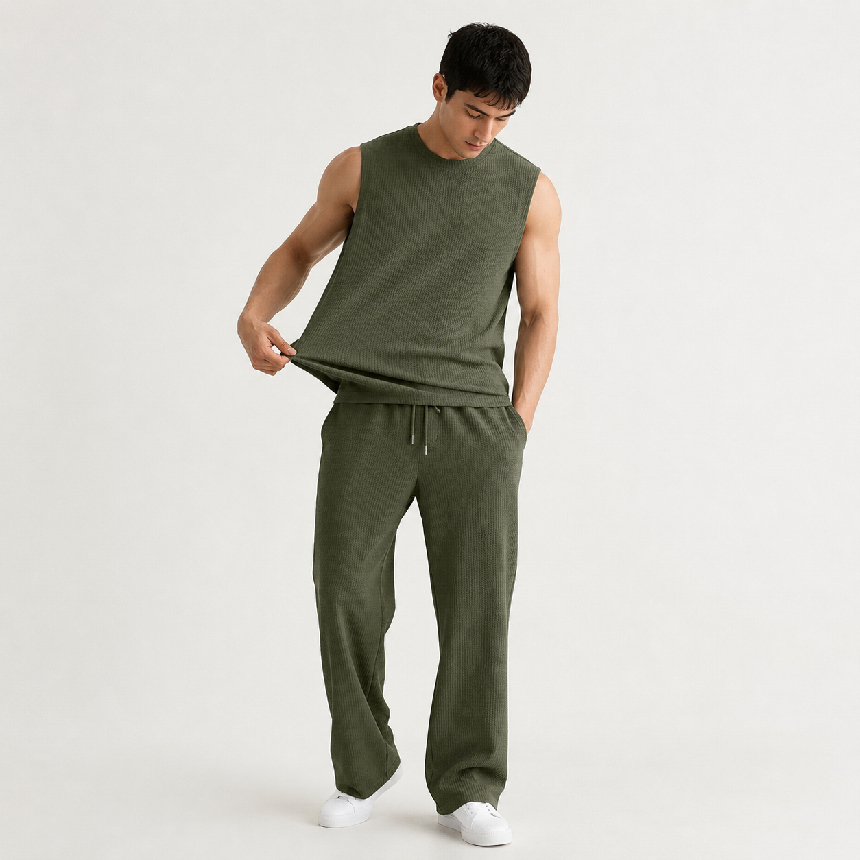 Breeze Ribbed Lounge Set