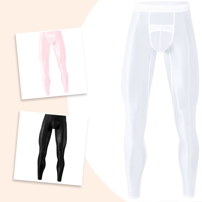 💯Spring Specials🎉 Men's Sexy Ultra-thin Sports Bottom Stockings Pants