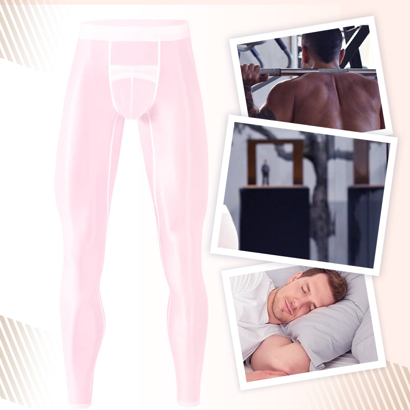 💯Spring Specials🎉 Men's Sexy Ultra-thin Sports Bottom Stockings Pants