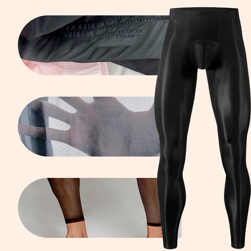 💯Spring Specials🎉 Men's Sexy Ultra-thin Sports Bottom Stockings Pants