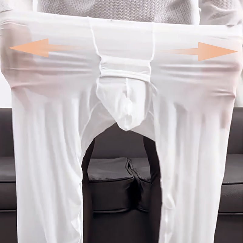 💯Spring Specials🎉 Men's Sexy Ultra-thin Sports Bottom Stockings Pants