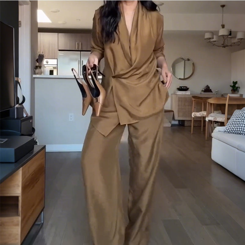 Women's Top Pants 2-piece set