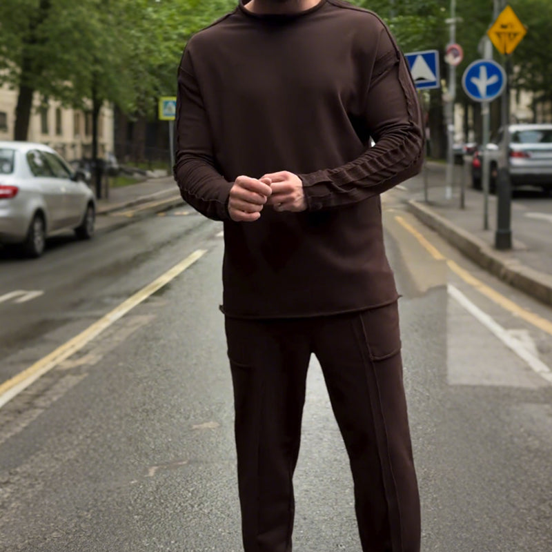 🔥2025 Latest Model sale 50% OFF🔥Men's Soft Casual Top and Pants Set