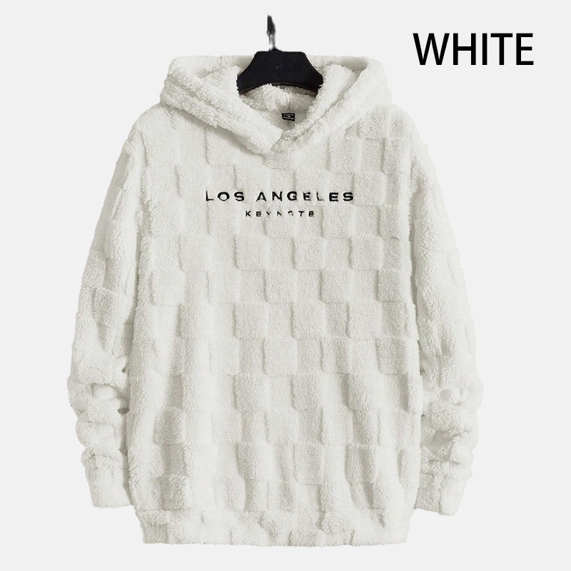 💥Limited-time 50% discount-Thick Loose Furry Hooded Sweatshirt