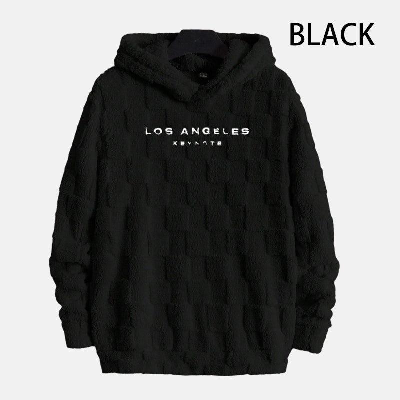 💥Limited-time 50% discount-Thick Loose Furry Hooded Sweatshirt