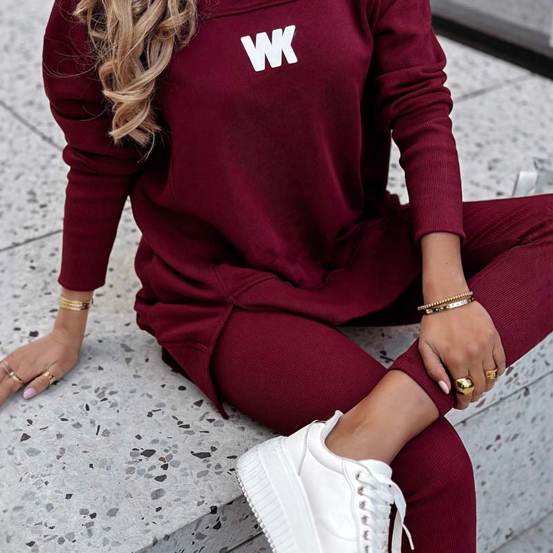 Women's Casual Sweatshirt and Leggings Set