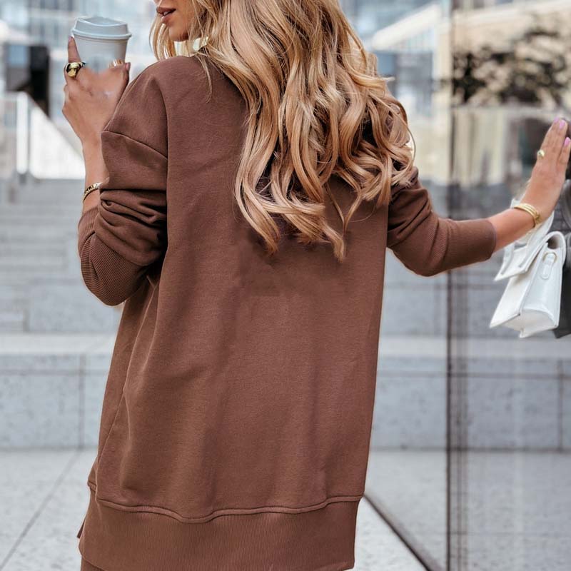 Women's Casual Sweatshirt and Leggings Set