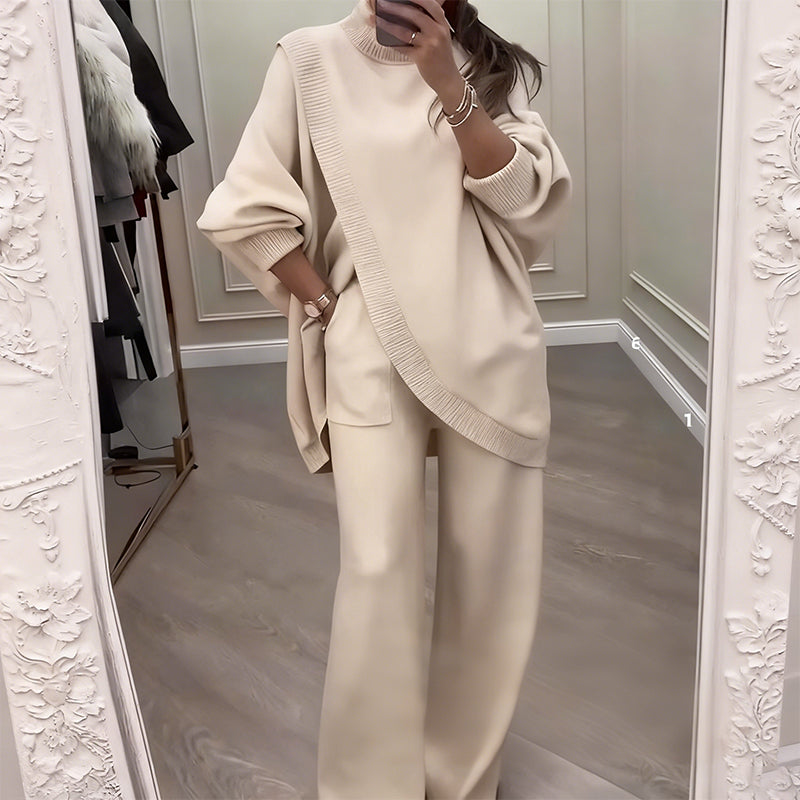 🔥50% OFF🔥Two-Piece Oversized Sweater and Pants Set for Women