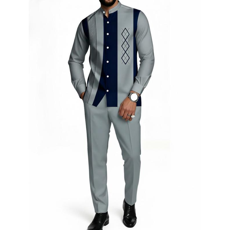👔 50% OFF NOW! ✨Modern Shirt and Pants Set for Men