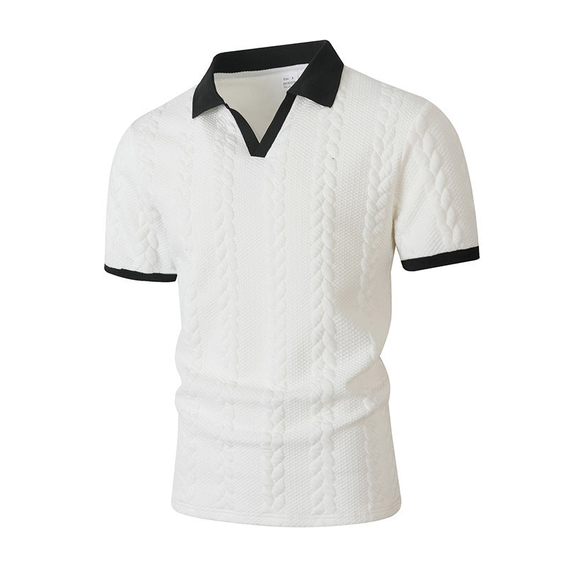 🎁New arrival 50% OFF💥 Men's Short Sleeve Knit Shirt— Free Shipping For Two Pieces
