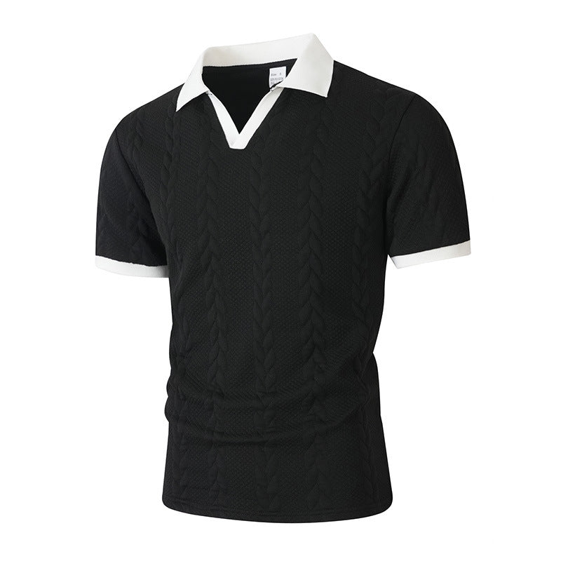 🎁New arrival 50% OFF💥 Men's Short Sleeve Knit Shirt— Free Shipping For Two Pieces