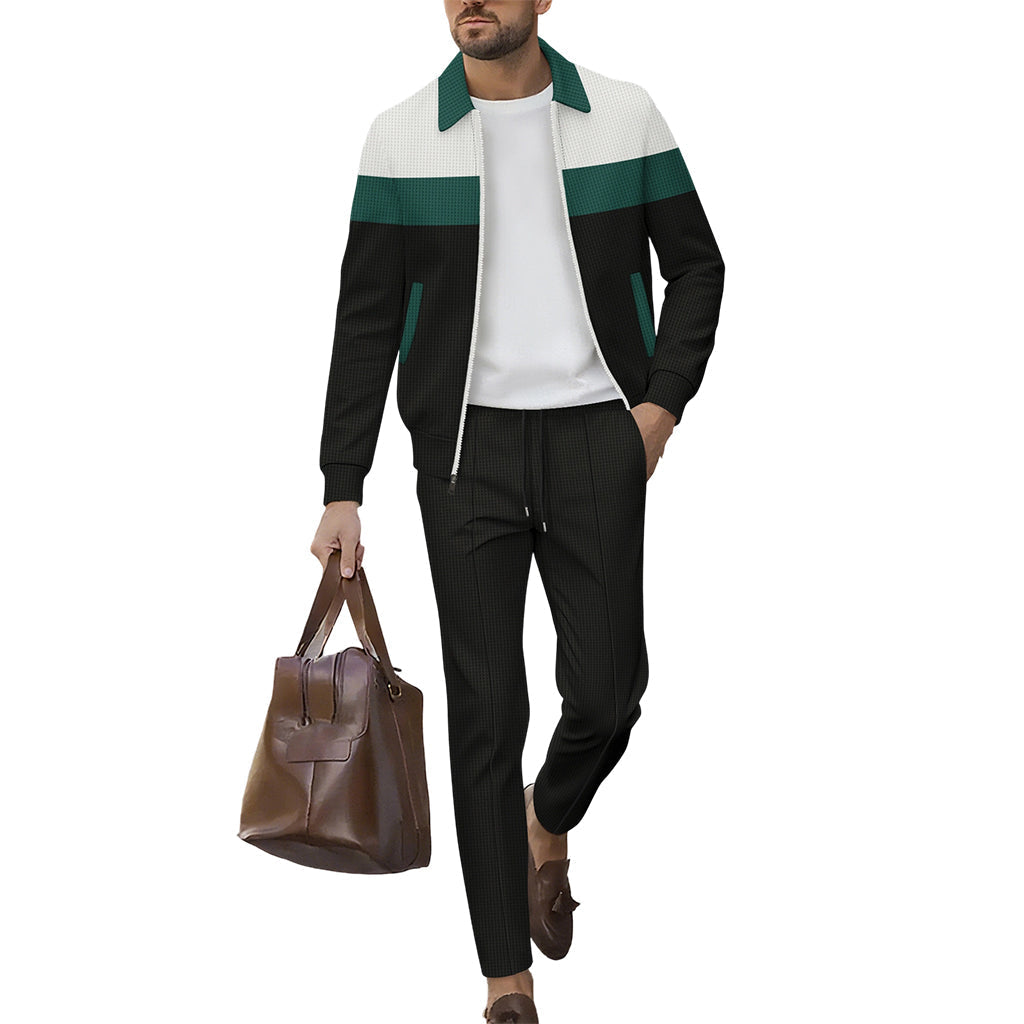 Men's Full-Zip Two Piece Set