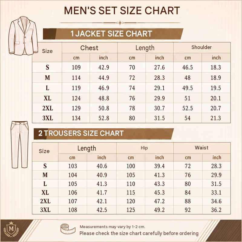 Men's Full-Zip Two Piece Set