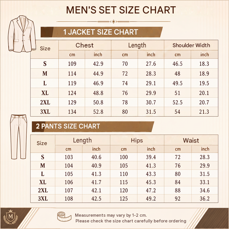 Men's Full-Zip Two Piece Set