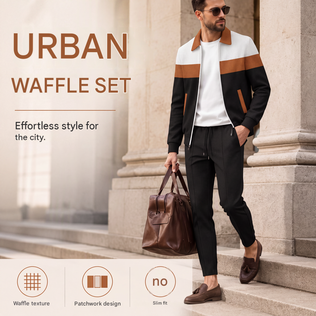 Men's Full-Zip Two Piece Set